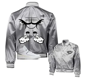 Retro 2 Cement Grey Raging Face Jacket