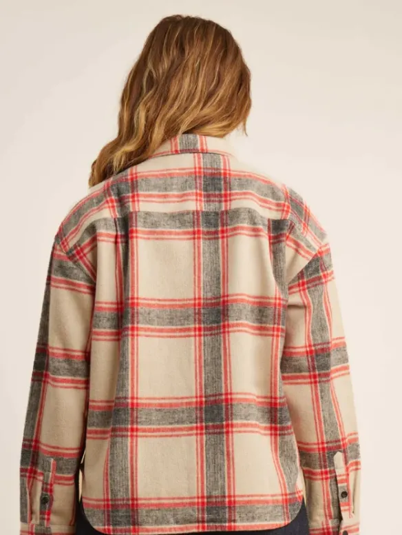 ROARK - Amberley Long Sleeve Flannel - Stone