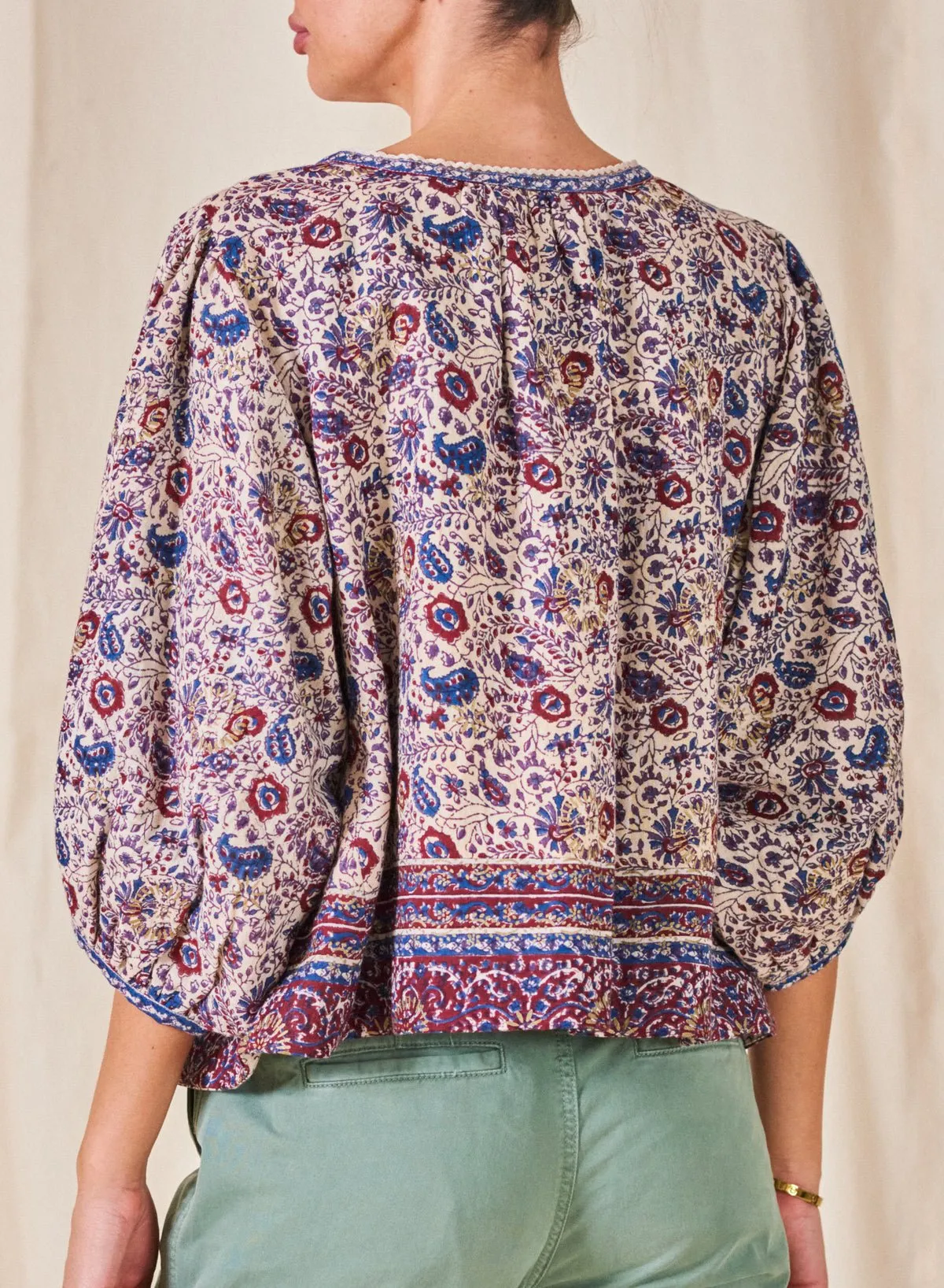 Rosa Floral Print Jacket  | Multicolour