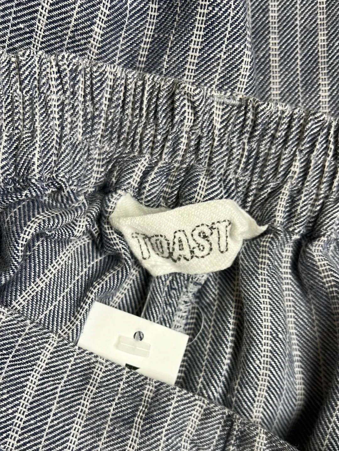 Size 14 - Toast Grey Alix Pinstripe Pants