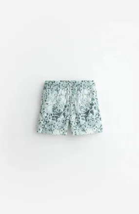 STAMPD Ocean Leopard Trunk Shorts