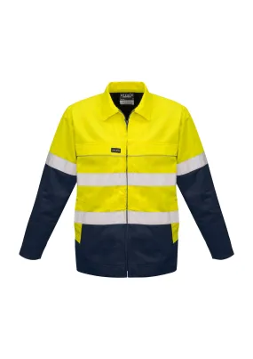 Syzmik Mens Hi Vis Cotton Drill Jacket