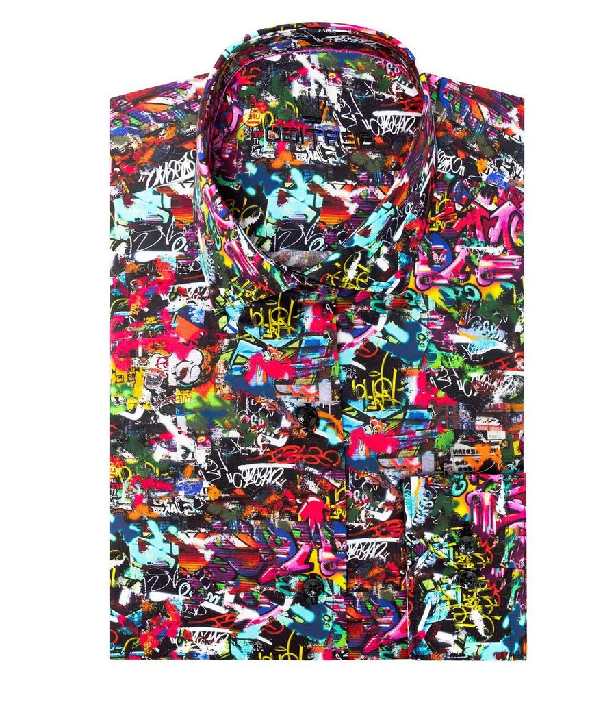 Todd-18 Multicolor Abstract Art [Size S/2]