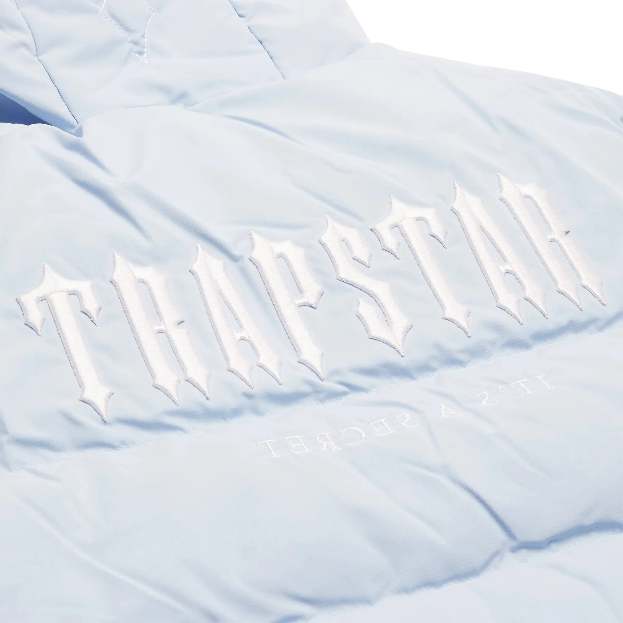 Trapstar Womens Decoded 2.0 Ice Blue Puffer Jacket