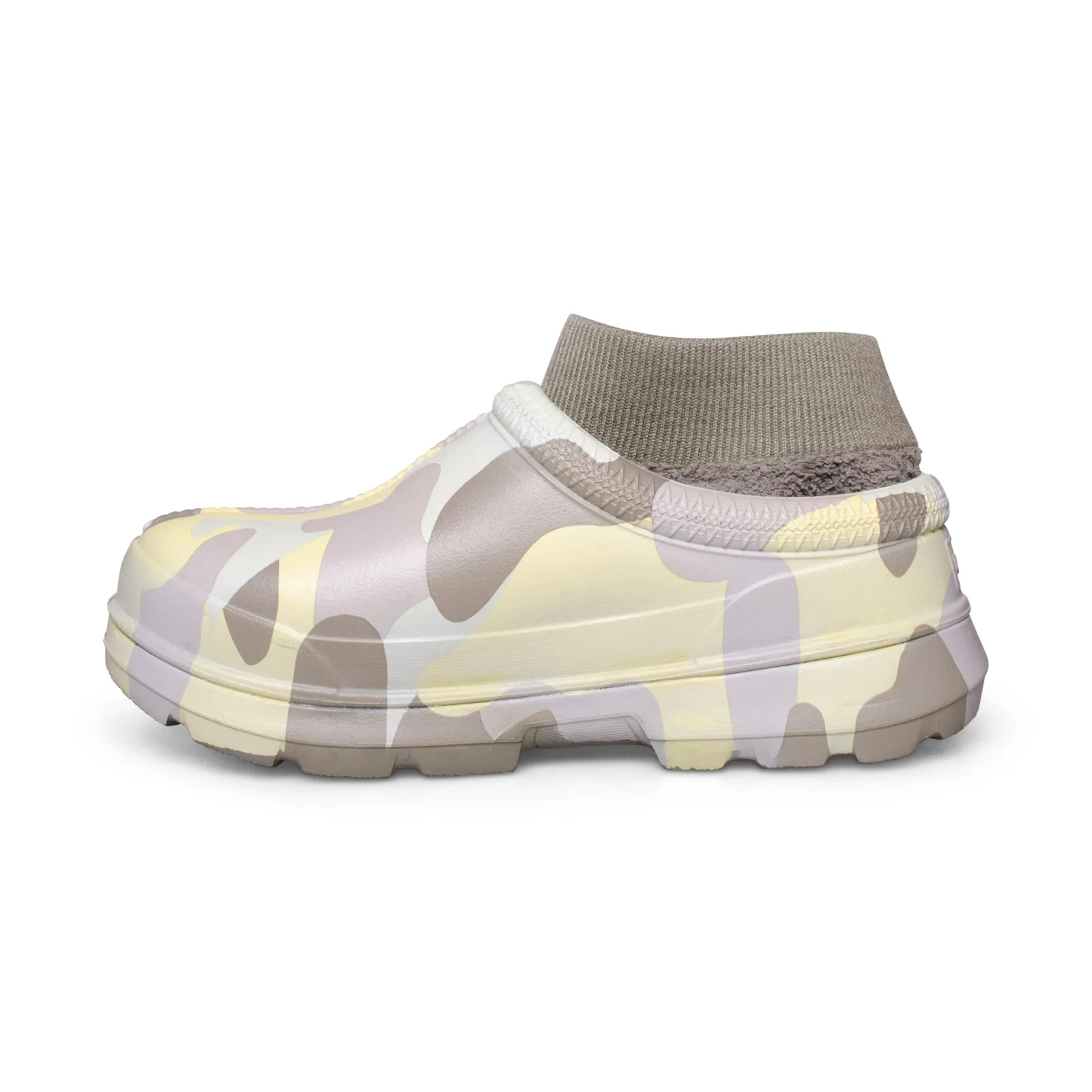 UGG Tasman X Camopop Moss Green Rain Clog Shoes - Women's