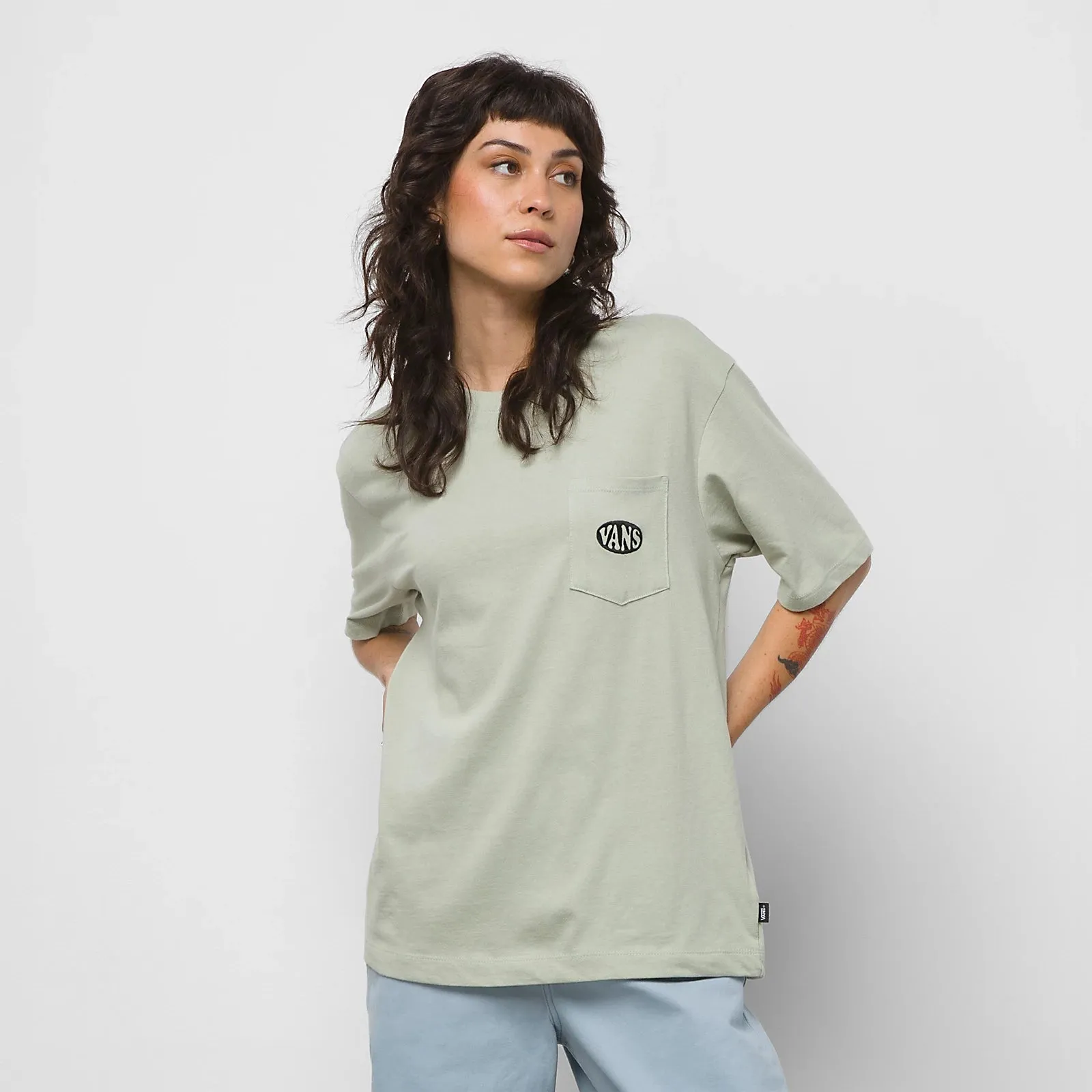 VANS Women's Judiff Pocket Tee T-shirt