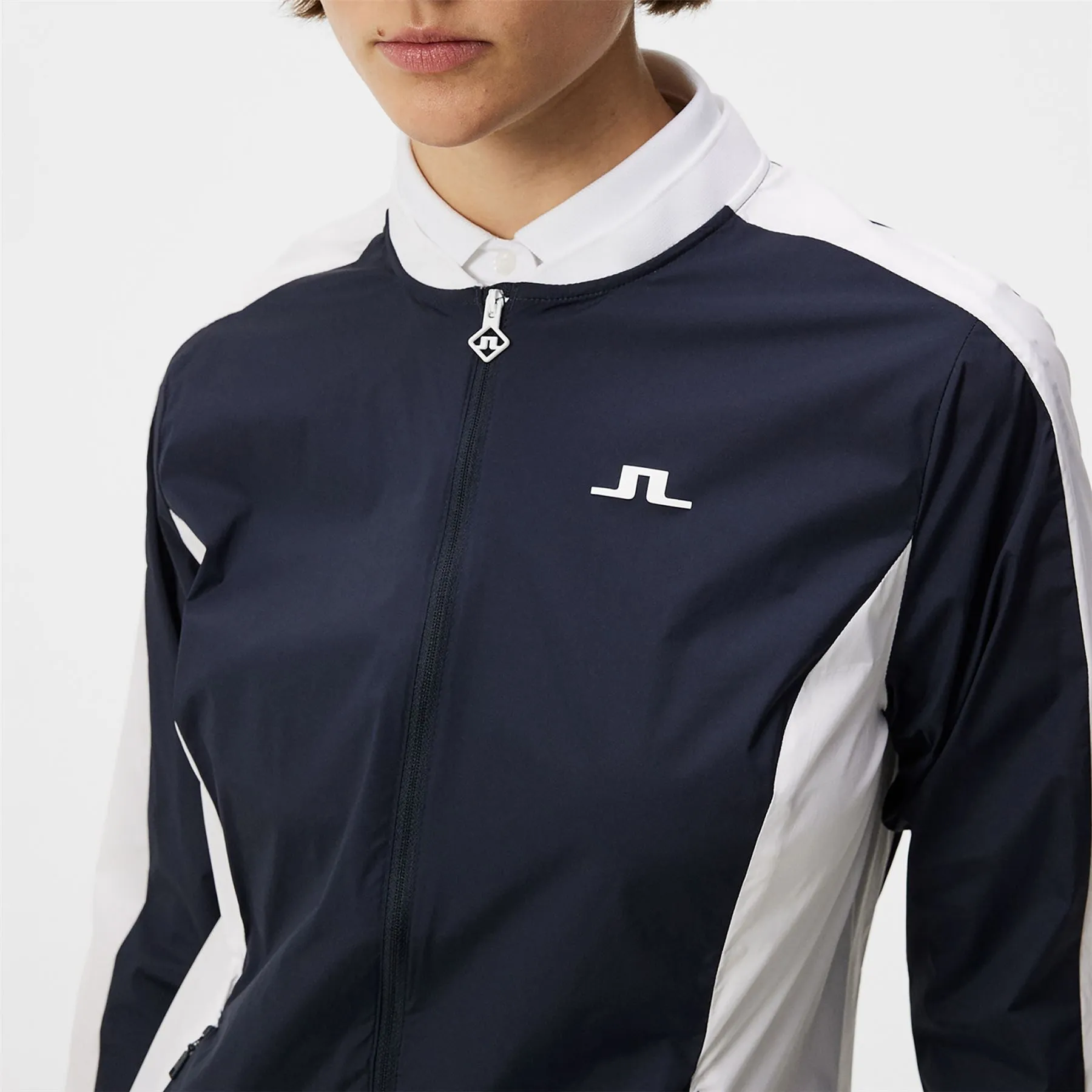 Womens Thorine Stretch Wind Pro Lightweight Jacket JL Navy - SS24