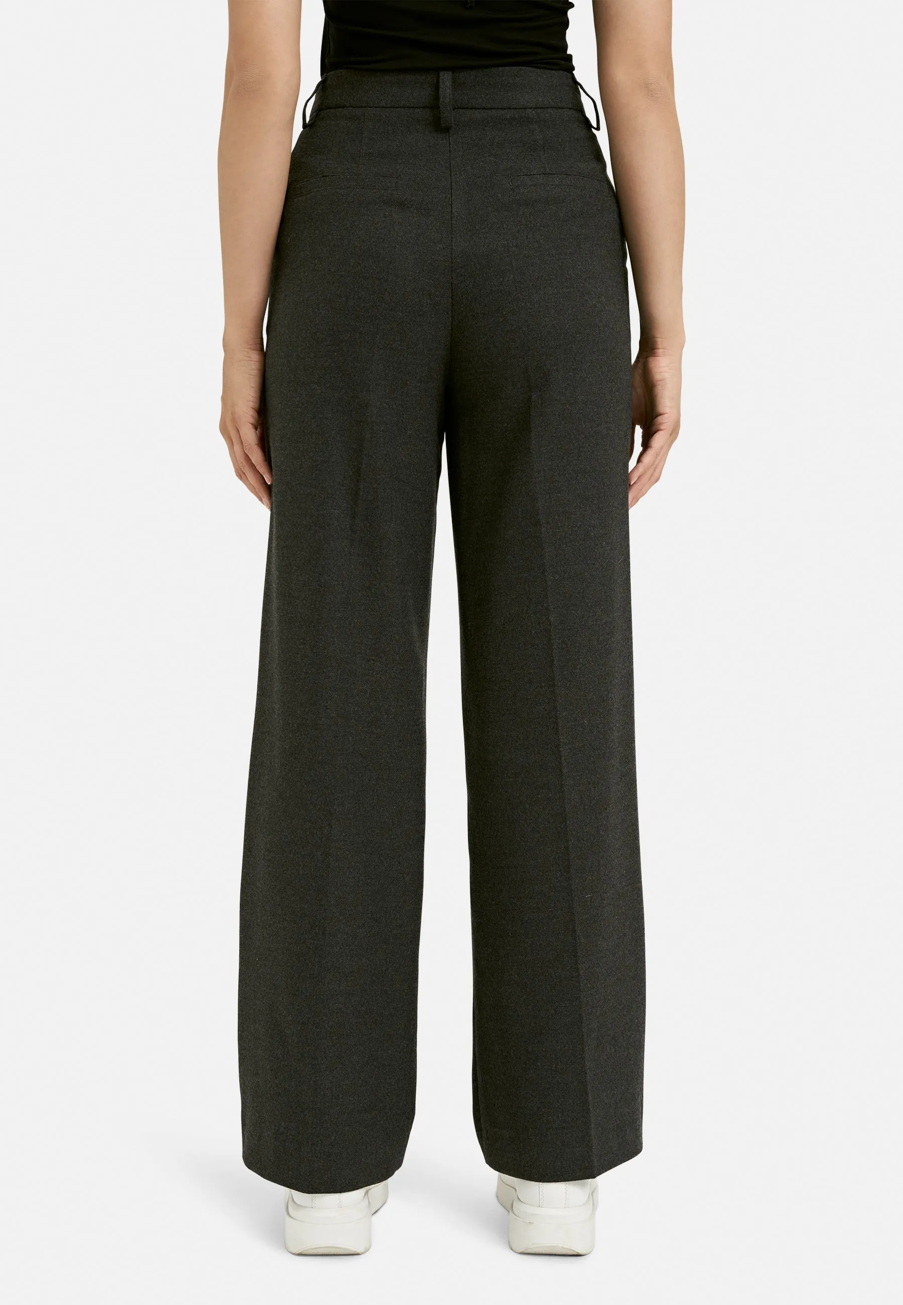 Woven wideleg Pants